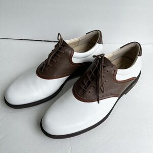 Ecco Men's Tour Hybrid Hydromax Leather Golf Shoes Brown Saddle Spikeless 10.5